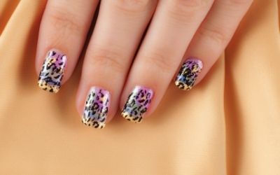 Leopard Print Nails