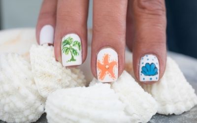 Palm Tree Nails