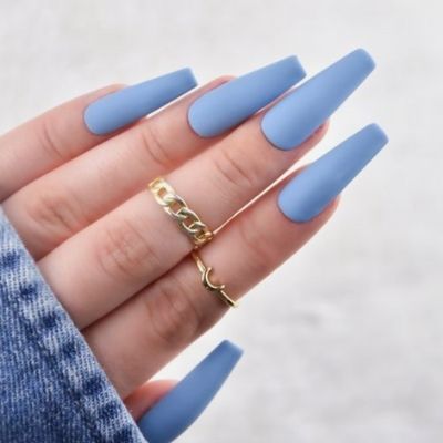 Top 35 Stunning Baby Blue Nails Ideas Clear Skin Regime