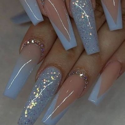 How Blueberry Milk Nails Became Summer's Biggest Nail Trend