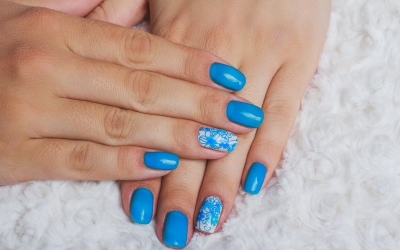 Top 35 Stunning Baby Blue Nails Ideas Clear Skin Regime