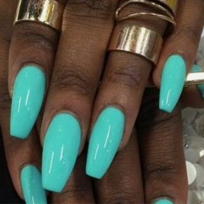 Brown Skin Toned Coffin Press On Nails – She's A Beat Beauty