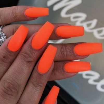 Bright Color Nails
