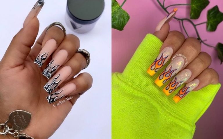 20 Of The Hottest Flame Nails Designs You Need To Try