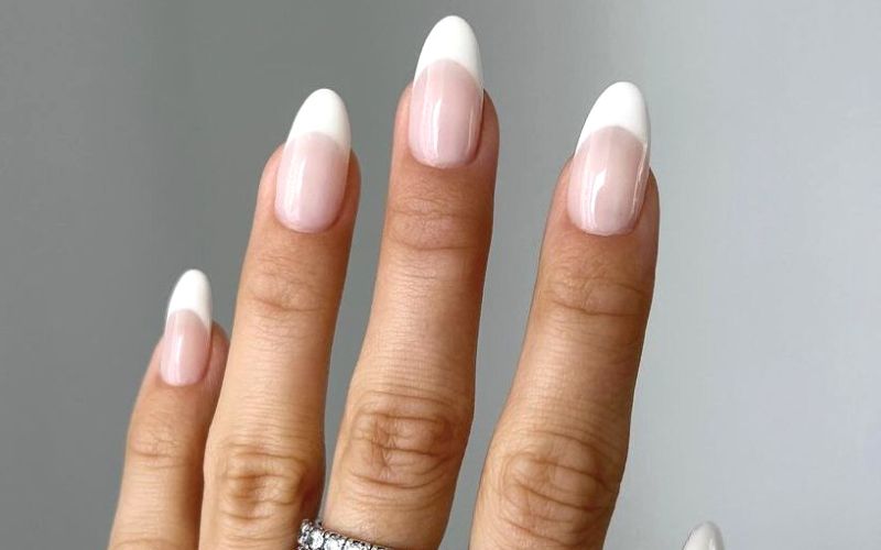 Milky White Tips