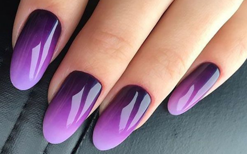 Reverse Ombre Nails