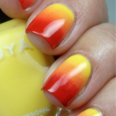 Bright Yellow Sunburst Design