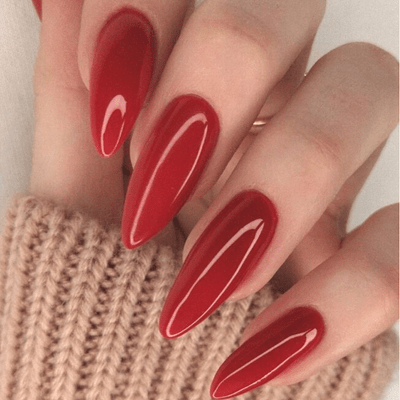 Elegant Red Nails