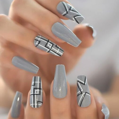 Geometric Nail Designs