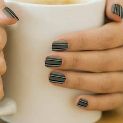 Gray And Black Stripes