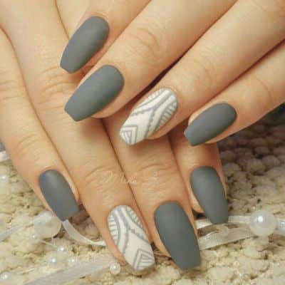 Gray And Lace Accent