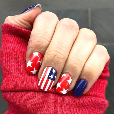 Independence Day Nails