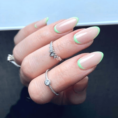 Reverse French Tip