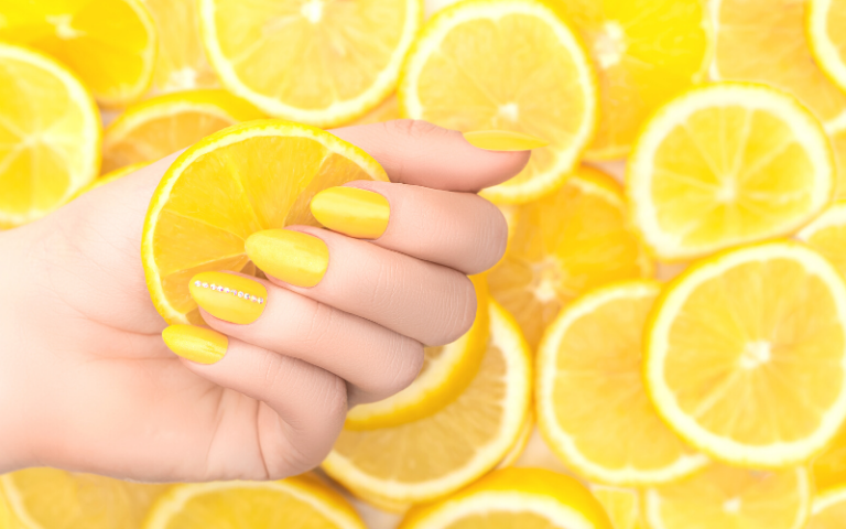 Brighten Up Your Nails With These 20 Yellow Nail Designs