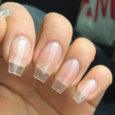 Clear Nail Extensions