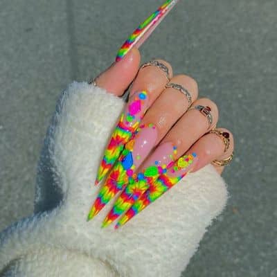 Rainbow Rhinestone Gradient