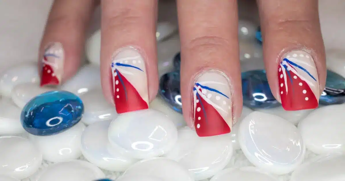 4th Of July Nail