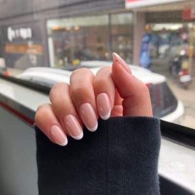 Classy French Nails