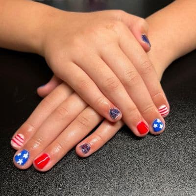 Fourth of July Nails