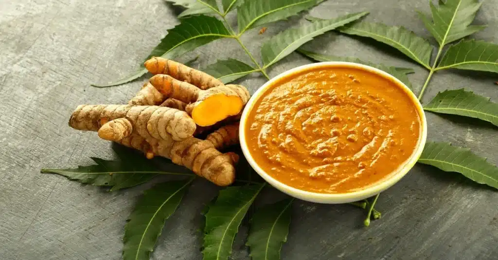 Turmeric Paste in a bowl
